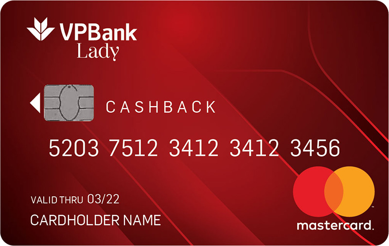 Thẻ tín dụng VPLady 