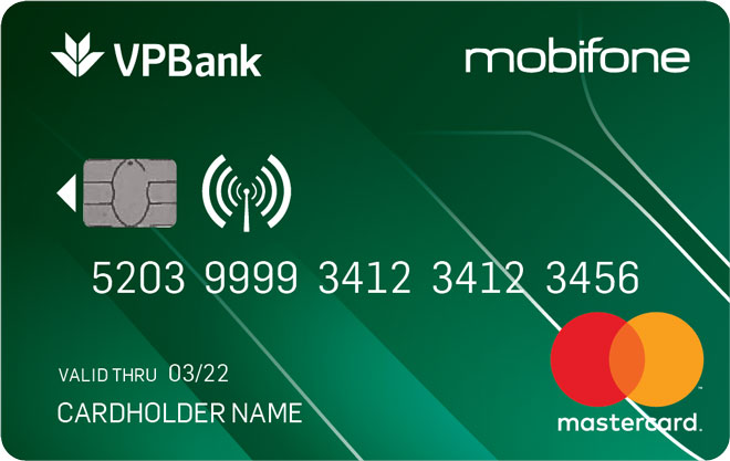 Thẻ tín dụng MobiFone-VPBank Classic Mastercard